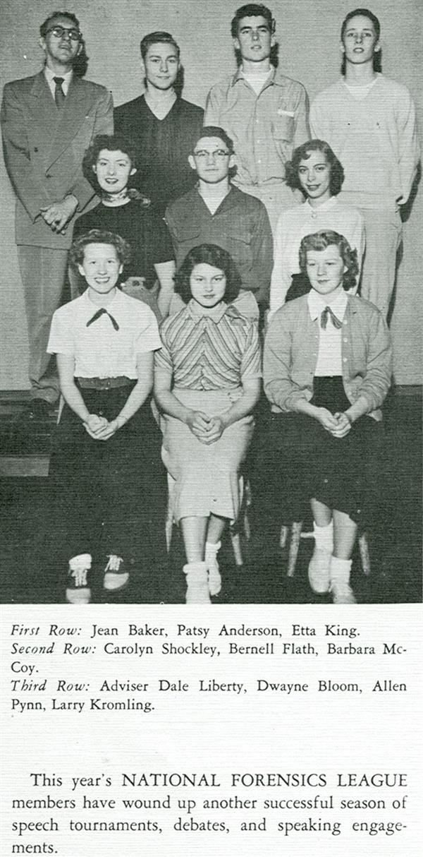 1953 national forensics league 